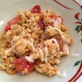 ゴマ油の香りがたまらない！トマトと卵の中華炒め