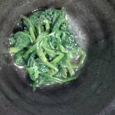 京のおばんざい　ホウレン草のゴマ汚し