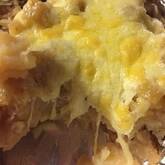 卵とソーセージのとろーりポテトグラタン