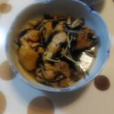 ヒジキと鶏肉の煮物
