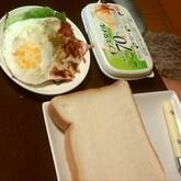 ベーコンエッグセット