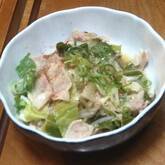 豚肉とキャベツの重ね蒸し