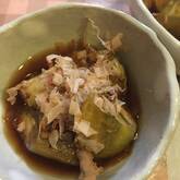 冷たくてさっぱり！焼きナスの酢しょうゆ漬け