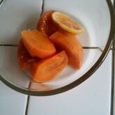 柿のコンポート