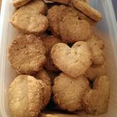 黒ゴマハチミツのおからクッキー☆