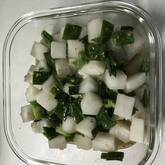 混ぜるだけで一品完成！やみつき大根のナムル