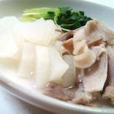 豚バラ肉と大根の塩煮