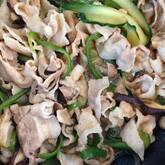 豚肉とキュウリの中華炒め