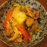 子供に人気！チンゲン菜と豚肉の中華炒め 野菜たっぷり