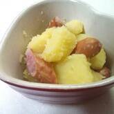 ジャガイモとソーセージの塩煮