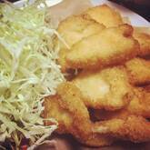 チキンのソースカツ丼