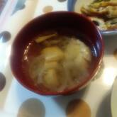 チキンと玉ネギのスープ