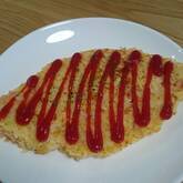 ご飯入りオムレツ