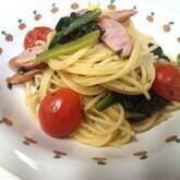 ホウレン草のパスタ