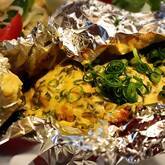 鮭のホイル焼きみそマヨ風味