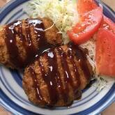 野菜たっぷりメンチカツ