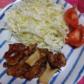 豚肉のオイスター焼き