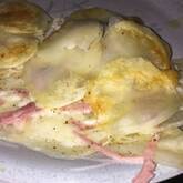 ハムとチーズのポテト焼き