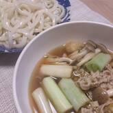 香ばし焼きネギと豚肉のつけそば