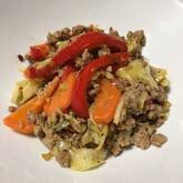 豚ひき肉みそ炒め