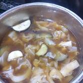 ナスやキャベツのみそ汁