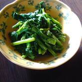 菜の花のマヨポン和え