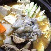 冬のごちそう！カキの土手鍋