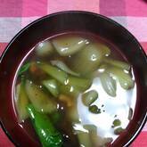 チンゲン菜と卵のエスニックスープ