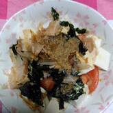 豆腐サラダ