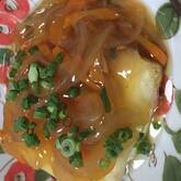 カリっ！ふわ！揚げ出し豆腐の野菜たっぷりあんかけ