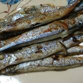 シシャモのバター焼き