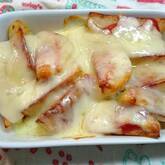 ポテトのピザ風焼き