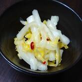 白菜のゴマ油風味和え