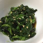 ホウレン草のお浸し