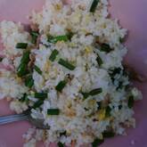 卵のシンプルチャーハン