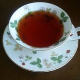 すりおろしショウガとハチミツの紅茶