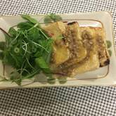 油揚げの炙り・納豆ダレ