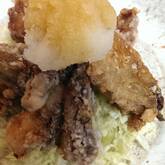 サバの竜田揚げおろしがけ