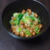 納豆のカブラ和え
