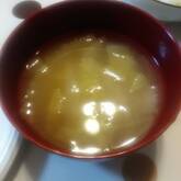白菜と玉ネギのみそ汁
