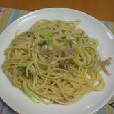 キャベツとツナのぺペロンチーノ