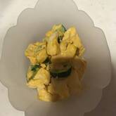 簡単お手軽！キュウリと卵のサラダ