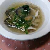 アサリのシンプルスープ