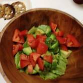 アボカドと香菜のサラダ