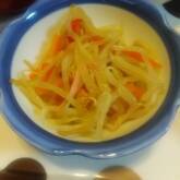 ゆでモヤシの酢の物