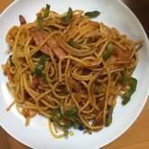 懐かしいナポリタンパスタ