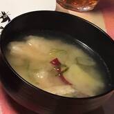 サツマイモのみそ汁