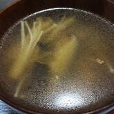 キノコのスープ