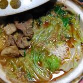 白菜と豚肉のみそ鍋