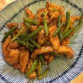 ちゃちゃっと完成！豚肉とニンニクの芽の中華炒め